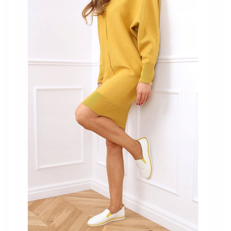 Zapatillas slip-on blanco AA620 Amarillo 1 Zapatillas slip-on blanco AA620 Amarillo 1