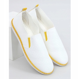 Zapatillas slip-on blanco AA620 Amarillo 3