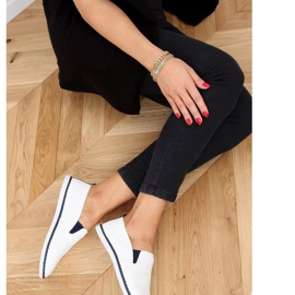 Zapatillas slip-on blancas AA620 Navy blanco 1