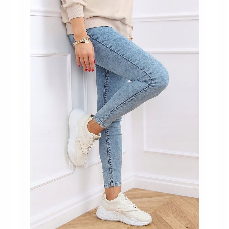 Beige GB-003 Calzado deportivo beige 1