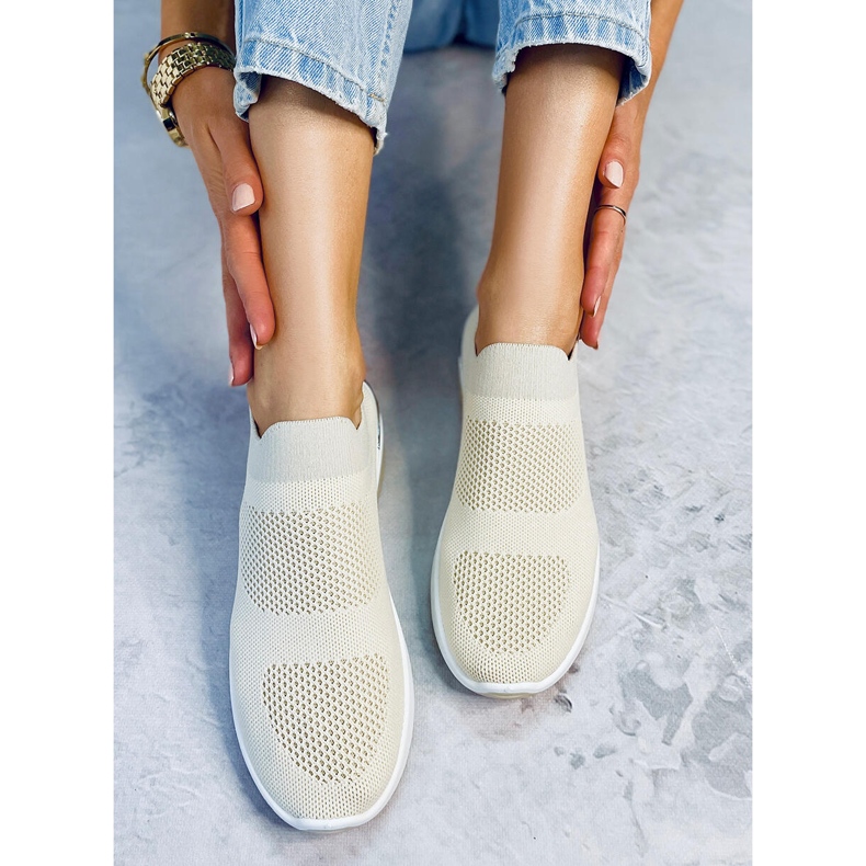 Calcetines deportivos beige G-362 Calzado beige 1 Calcetines deportivos beige G-362 Calzado beige 1