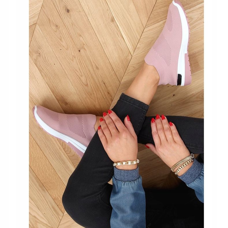 Pink G-362 Calcetines deportivos rosa 2