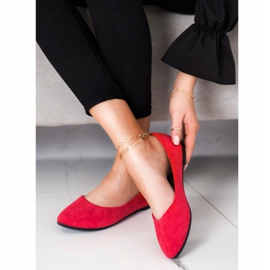 Bailarinas clásicas VINCEZA rojo 1