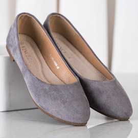 Bailarinas clásicas VINCEZA gris 3