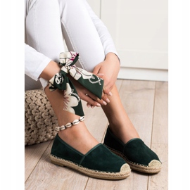 Kayla Alpargatas Caladas Ligeras verde 3