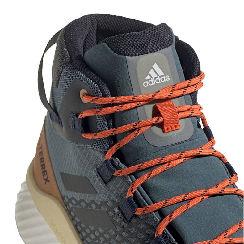 Zapatillas Adidas Terrex Folgian Mid Gtx M EF6766 marrón negro naranja gris 2