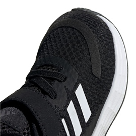 Zapatillas adidas Duramo Sl I para niños negras y blancas FX7320 negro 3
