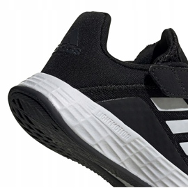 Zapatillas adidas Duramo Sl I para niños negras y blancas FX7320 negro 4