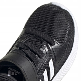 Zapatillas adidas Runfalcon 2.0 I para niños negras y blancas FZ0093 blanco negro 3
