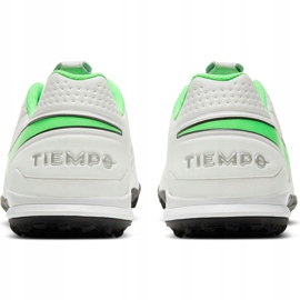 Calzado de fútbol Nike Tiempo Legend 8 Academy Tf AT6100 030 blanco blanco 4