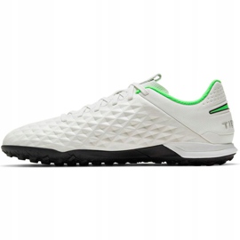 Calzado de fútbol Nike Tiempo Legend 8 Academy Tf AT6100 030 blanco blanco 2
