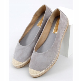 Alpargatas grises para mujer CD-3 Gris 3