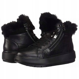 Zapatos Geox D Kaula B Abx D Tumb Lea W D84AWD-00046-C9999 negro 1