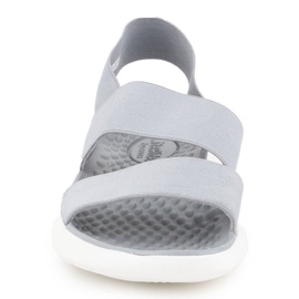 Sandalia elástica Crocs Literide W 206081-00J gris 1 Sandalia elástica Crocs Literide W 206081-00J gris 1
