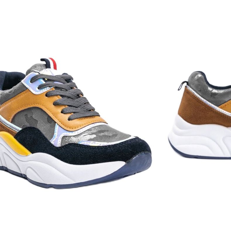 Zapatillas de camuflaje grises de Lindsay marrón 2 Zapatillas de camuflaje grises de Lindsay marrón 2