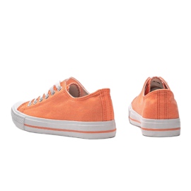 Zapatillas Cora naranja brillante 1