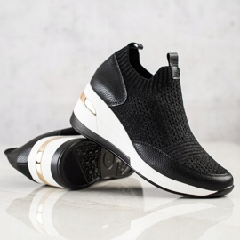 ARTIKER Zapatillas Textiles Negras negro 4