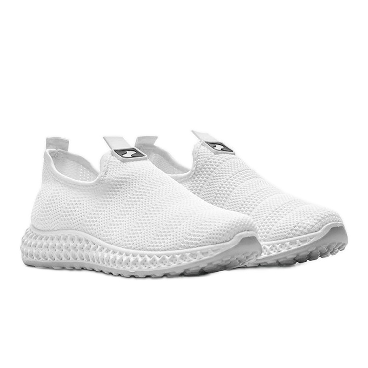 Zapatos deportivos sin cordones blancos Katy 2 Zapatos deportivos sin cordones blancos Katy 2