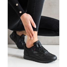 SHELOVET Zapatillas clásicas negro 2