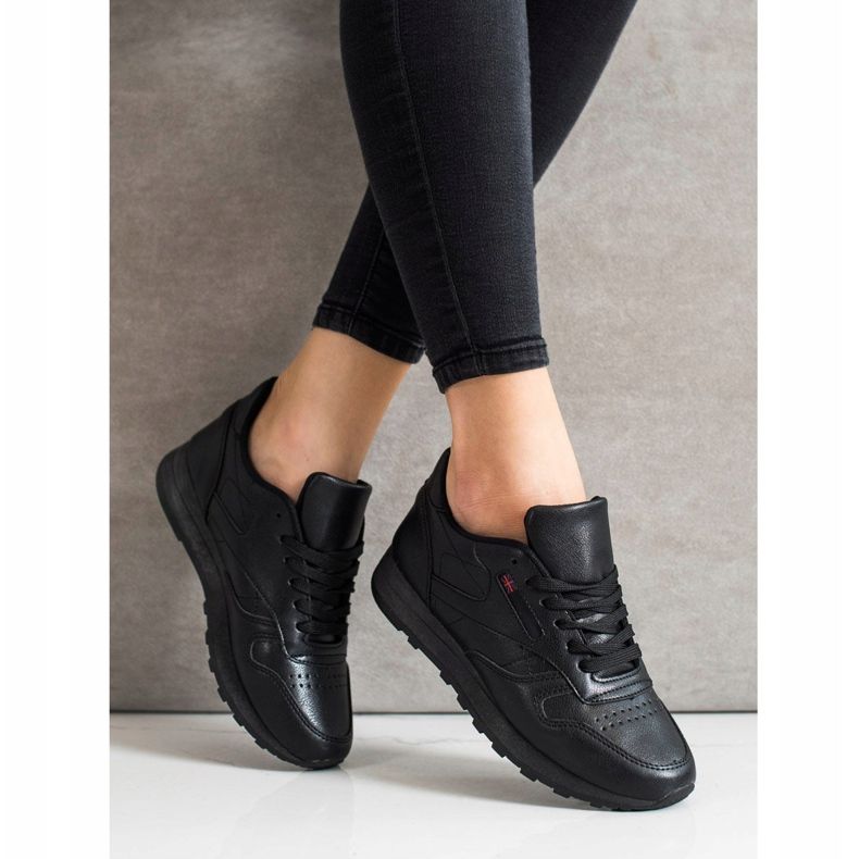 SHELOVET Zapatillas clásicas negro 1