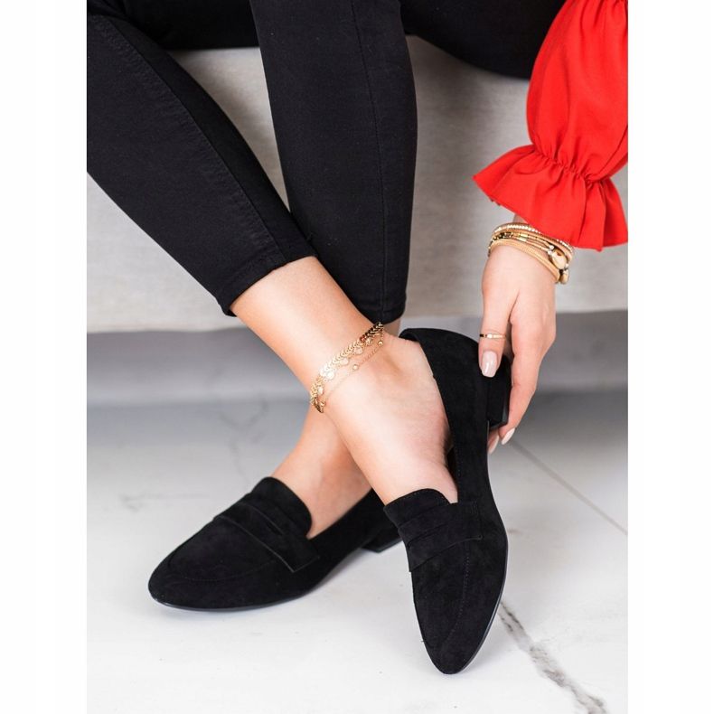 Sergio Leone Lordsy en tacones bajos negro 1