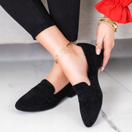 Sergio Leone Lordsy en tacones bajos negro 4