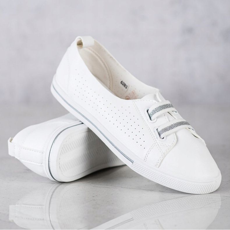 SHELOVET Zapatillas deportivas blanco 1