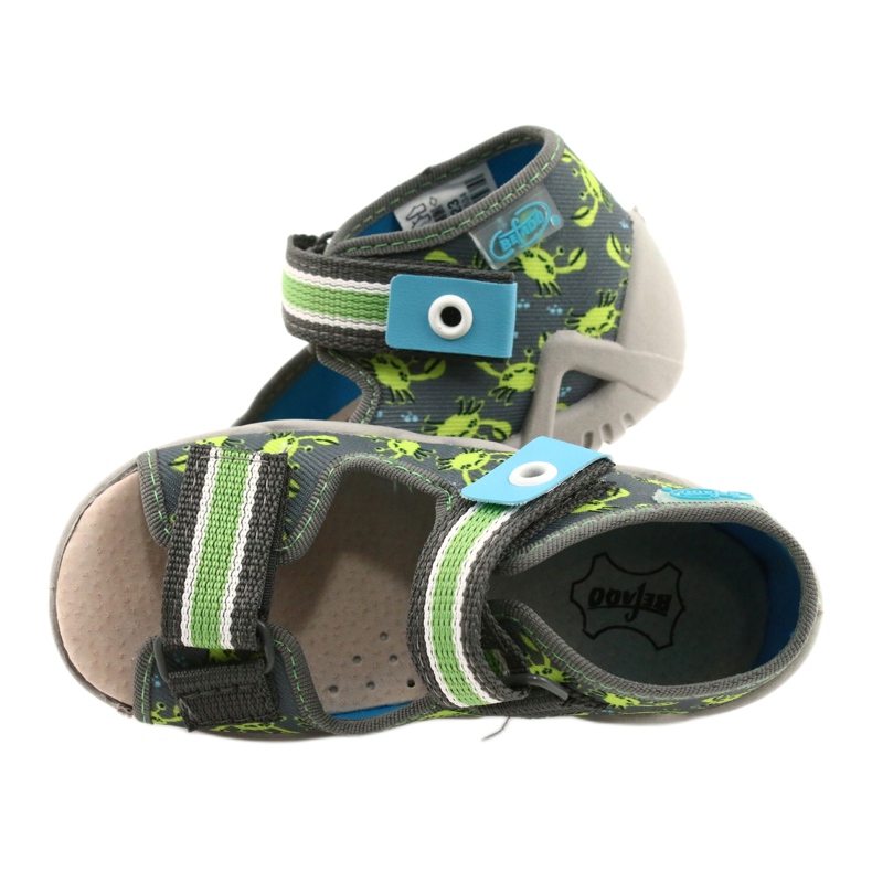 Sandalias befado calzado infantil 350P023 verde 4