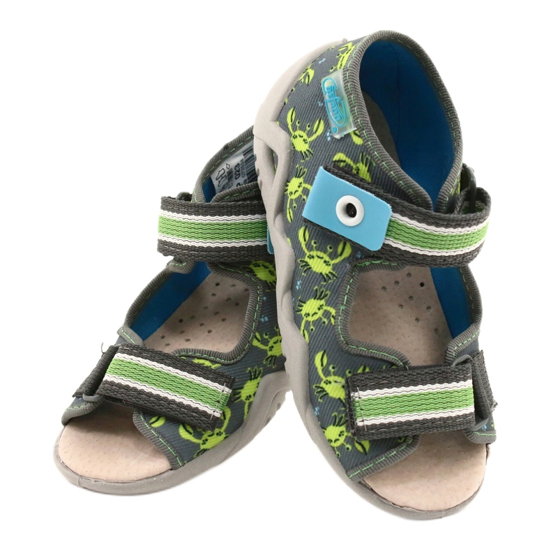 Sandalias befado calzado infantil 350P023 verde 3