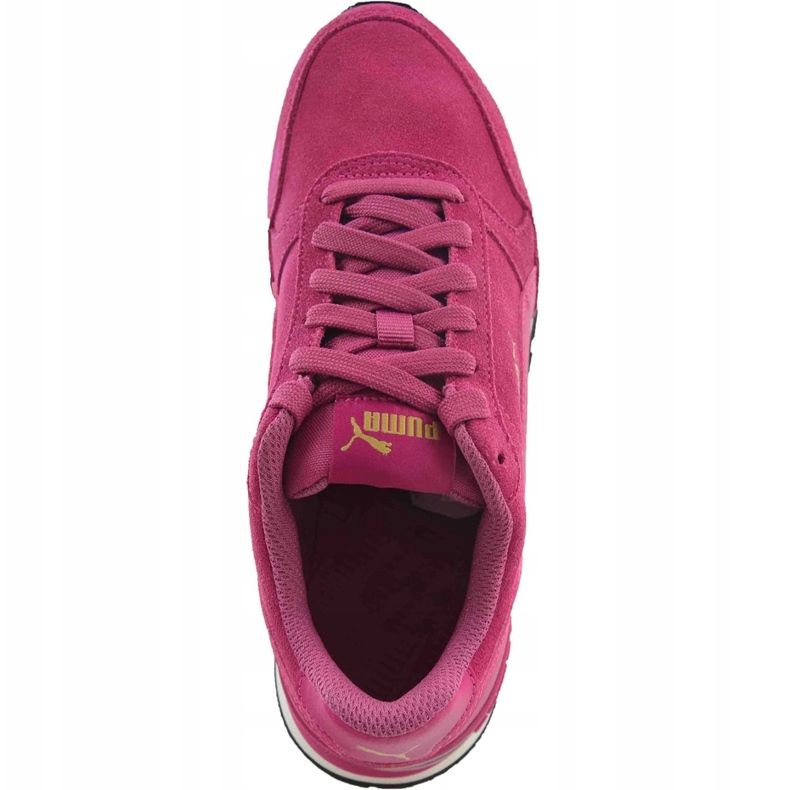 Zapatillas de mujer Puma St Runner V2 Sd rosa 365279 06 rosado dorado 1