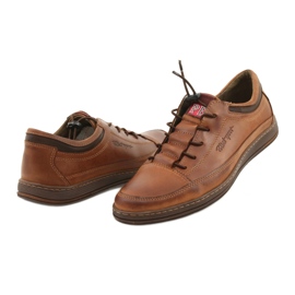 Polbut Zapato casual piel hombre K22 marrón claro 10