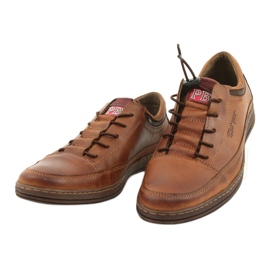 Polbut Zapato casual piel hombre K22 marrón claro 9