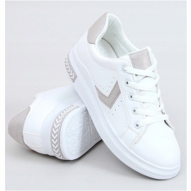 Zapatillas de mujer blancas CC-40 Gris blanco 1