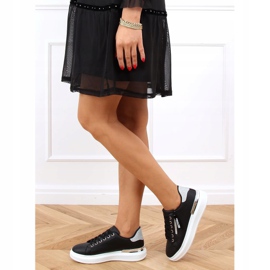 Zapatillas de mujer negras F006 Black negro 2