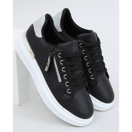 Zapatillas de mujer negras F006 Black negro 1