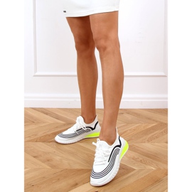 Blanco 3436 Calcetines deportivos blancos 3