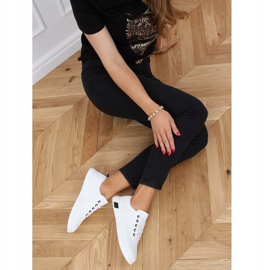 Zapatillas de mujer en blanco y negro LA42 Black 3