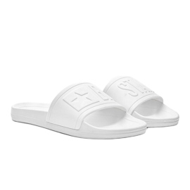Pantuflas Lopez Big Star blancas para hombre blanco 2