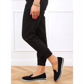 Mocasines de suela alta negro 5836 Black 2