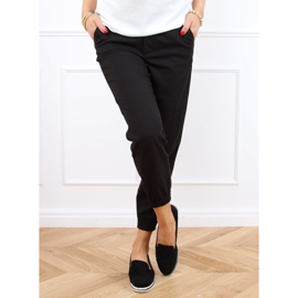 Mocasines de suela alta negro 5836 Black 3