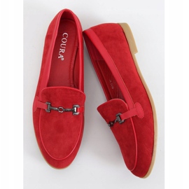 Mocasines de mujer rojos 8742 Red 1 Mocasines de mujer rojos 8742 Red 1