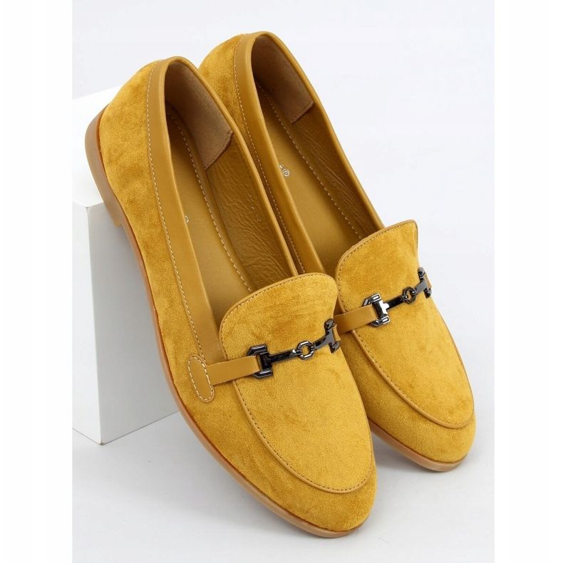 Mocasines mujer mostaza 8742 Amarillo 1 Mocasines mujer mostaza 8742 Amarillo 1