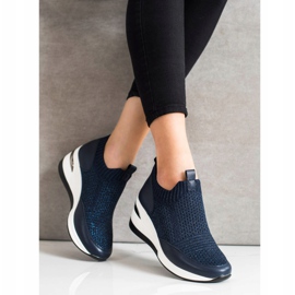 ARTIKER Deportivas Textil Azul Marino 2