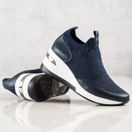 ARTIKER Deportivas Textil Azul Marino 4