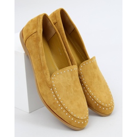 Mocasines con tachuelas mostaza 4322 Amarillo 1 Mocasines con tachuelas mostaza 4322 Amarillo 1