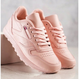 SHELOVET Zapatillas clásicas rosado 2