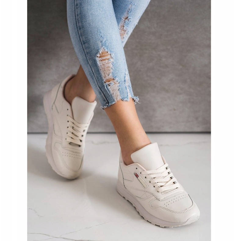 SHELOVET Zapatillas clásicas beige 2