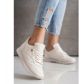 SHELOVET Zapatillas clásicas beige 3