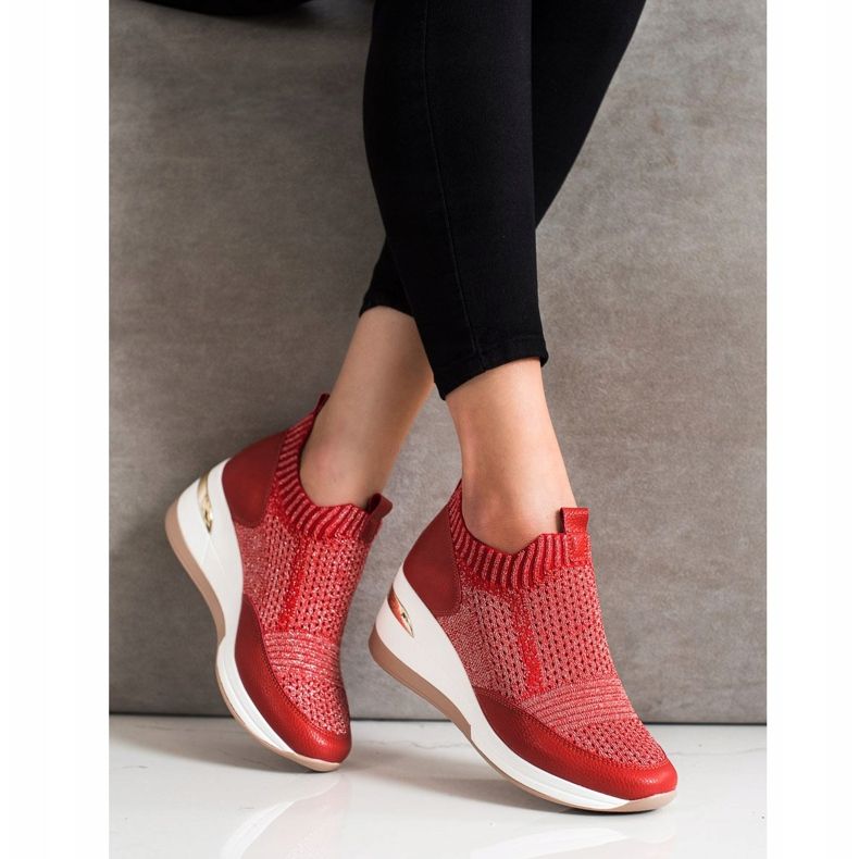 ARTIKER Zapatillas Textiles Rojas rojo 2