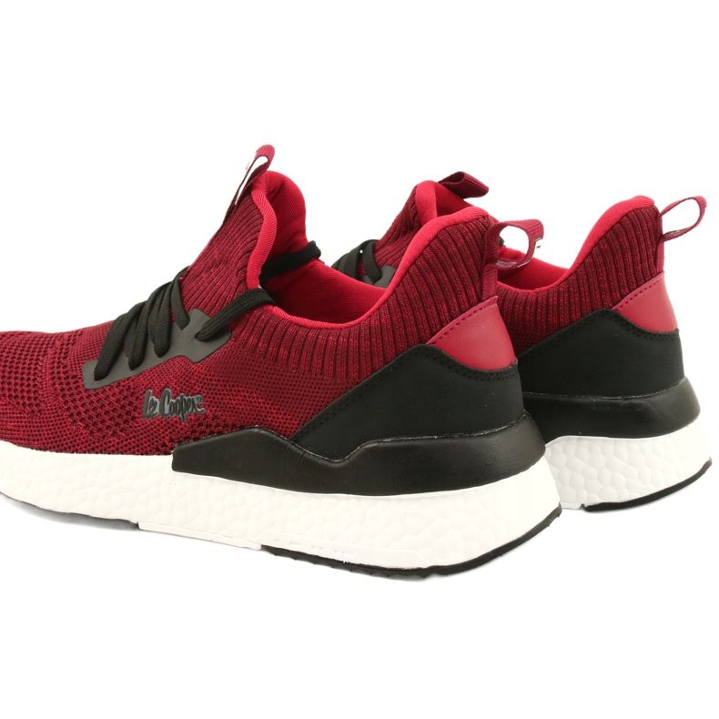 Zapatillas deportivas Lee Cooper Hombre LCW-21-29-0173M Rojo negro 4